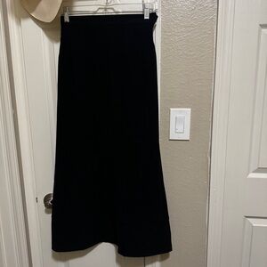 Harve Benard Classic Black Maxi Skirt